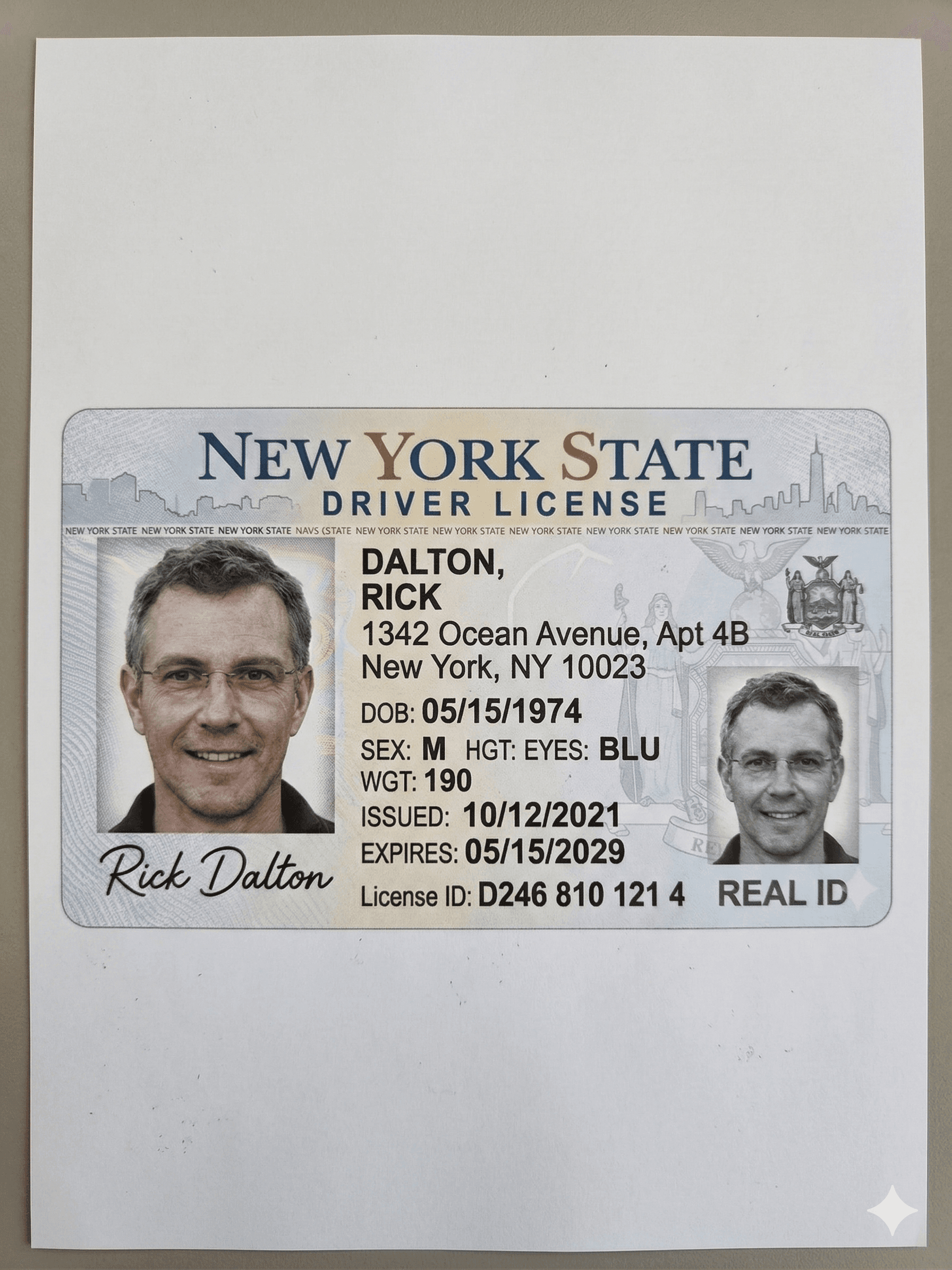 SpoofSense DocLive detecting a print attack