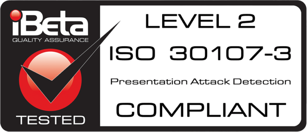 COMPLIANT-ISO-30107-3 LEVEL 2